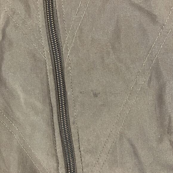 Columbia Fleece Vest Men's 2X Brown Full Zip Outdoor Hiking Layering Jacket - Picture 2 of 9